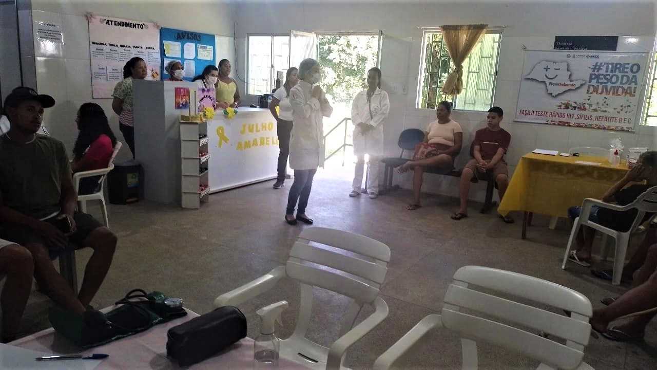 Camacã: PSF Dr. Aníbal Cavalcanti de Leoventura realiza ação Promover para Prevenir para adolescentes